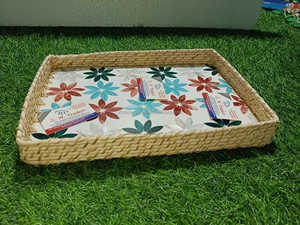 ชุดถาดเสิร์ฟหวายทรงกลมหรูหราราคาไม่แพงตกแต่งด้วยแม่ของไข่มุกฝังเหมาะสำหรับชาของว่างและของขวัญ Eid - Product Image 4