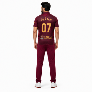 Uniforme de Cricket Personalizado para Hombre, Poliéster Reciclado, Cierre de 1/4, Sublimado, Kit de Partido OEM - Product Image 2
