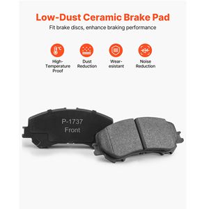 Kit di Riparazione Freni Anteriori e Posteriori per Nissan Rogue 2014-2015, Compatibile con Configurazione a 2 File di Sedili, Diametro Esterno Anteriore Cavo di 11,65 Pollici (296mm) - Product Image 4