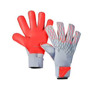Guantes de portero de fútbol profesional Guantes de fútbol de captura de cuero aplicables al aire libre - Product Image 4