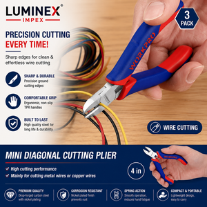 <b>Long</b> <b>Nose</b> Stainless Steel Lightweight Jewelry Making Pliers - Product Image 3