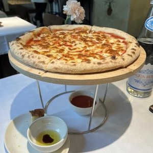 Tabla de Madera para Pizza, Bandeja de Presentación de Alimentos Hecha a Mano para Restaurantes Italianos, Pizzerías, Cafés, Hoteles, Catering para Bodas - Product Image 2
