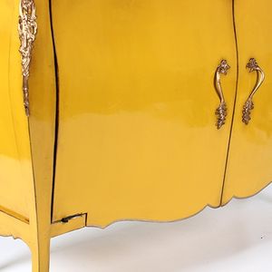 No 2607 classique Vintage bois d'acajou armoire pliable Durable et solide décoration de la maison stockage pour chambre et salon - Product Image 5