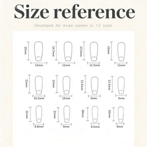 24 Pcs ABS Removable Press-On Nails Sea Salt Cream <strong>Chocolate</strong> <strong>Brown</strong> French <strong>Shining</strong> Nail Art with Glue for Finger Use - Product Image 2