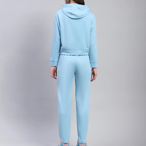 Nouvel ensemble de survêtement d'hiver uni et coupe régulière pour femme, deux pièces, écoresponsable, coupe-vent, style streetwear, haute qualité du Pakistan, 100% - Product Image 5