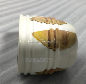 กระถางธูปถ่านสีส้มสำหรับ bakhoor กำยานเรซินสำหรับตกแต่ง - Product Image 6