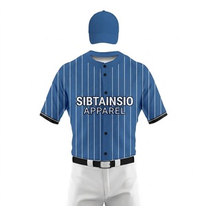 Custom Sublimation Wholesale Team Club Baseball Jersey Uniform Plain Design Set Blank Baseball <b>Shirts</b> and Pants Uniform - Product Image 6