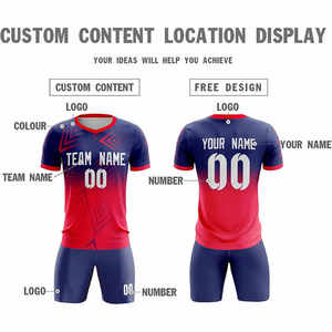 New Design <b>Soccer</b> Uniform Wholesale Personalized High Quality Team Wear Lightweight Breathable 100% Polyester Quick Dry Custom - Product Image 2