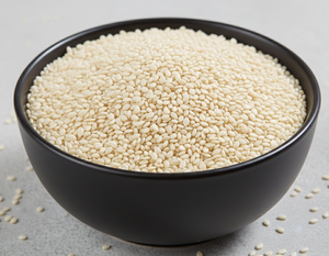 เมล็ดงาขาวออร์แกนิคคุณภาพดี ปอกเปลือกแล้ว เกรด A ธรรมชาติ 100% ไม่มีสารปรุงแต่ง ผลิตในอินเดีย อายุการเก็บรักษา 12-18 เดือน คุณภาพพรีเมียม - Product Image 2