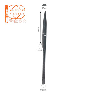 Grade 250mm MD25 DIY Half Round File Set Strong Steel Needle Limes for Jewelry Making Wood Working & Stone Crafting Best Rasps - Product Image 1