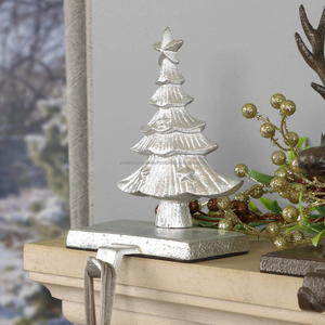 ที่แขวนถุงเท้าคริสต์มาสรูปต้นสนหล่อขึ้นรูปทันสมัย วัสดุอะลูมิเนียม ตะขอเดี่ยว คุณภาพดีที่สุด สำหรับงานซับลิเมชั่น - Product Image 4