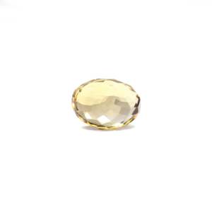 Premium 3.75 Ct Golden Synthetic Citrine Cushion Cut Loose Gemstone for Jewelry - Product Image 2