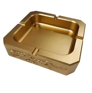 Cendrier en métal à base lourde, coupe-vent, pour cigarettes, cigares, tabac, intérieur, extérieur, maison, bureau, hôtel, décoration de table - Product Image 5