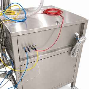 New 4 Nozzle Fully Automatic <b>Android</b> <b>Controlled</b> Gas/Electric 50kg/h Jalebi Making Frying Machine 304 Stainless Steel - Product Image 3
