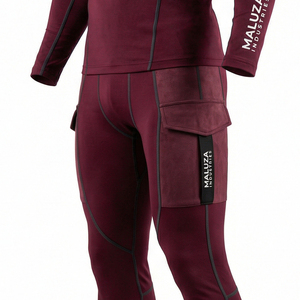 Ropa Deportiva Unisex, Conjunto Deportivo de Compresión para Gimnasio, Running y Fitness, Marca Maluza, Secado Rápido, Ligero, Transpirable, Antiarrugas - Product Image 5