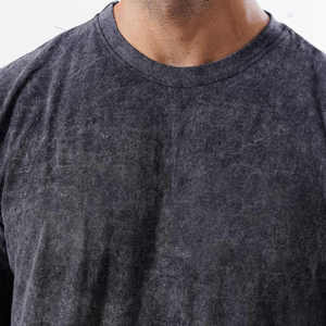 เสื้อยืดคอตตอนหนานุ่มฟอกสี - เสื้อยืดสตรีทแวร์วินเทจเนื้อหนัก - เสื้อยืดโอเวอร์ไซส์พิมพ์ลายคุณภาพพรีเมียมสำหรับผู้ชาย - Product Image 4