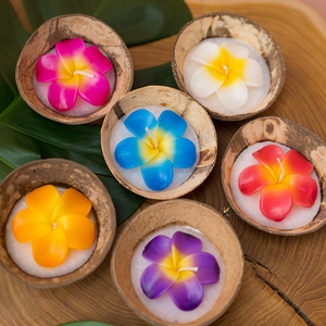 เทียนหอมกลิ่นมะพร้าว KV NATURAL HOME ผลิตด้วยมือโดยช่างฝีมือชาวเวียดนาม เป็นมิตรต่อสิ่งแวดล้อม สไตล์โบฮีเมียน 100% ออร์แกนิค - Product Image 5