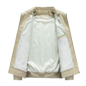 Blouson de moto en cuir unisexe personnalisé, épaisseur standard, imperméable, style universitaire automne, logo avant réversible - Product Image 6