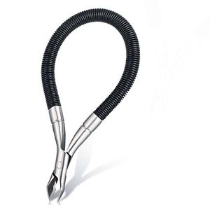 Coupe-cuticules en acier inoxydable de haute qualité, facile à utiliser, avec poignée ergonomique et ciseaux en spirale pour éliminer les peaux mortes - Product Image 3