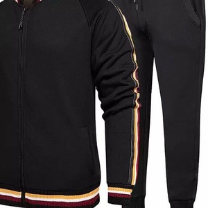 Conjunto Deportivo de Dos Piezas con Capucha para Hombre, Ropa Deportiva Suave y Cómoda para Correr, Hacer Ejercicio y Uso Diario Informal - Product Image 4