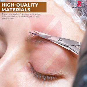 Ciseaux à cuticules ultra-affûtés à micro-pointe, en acier inoxydable professionnel, affûtés à la main, outil pour éliminer les peaux mortes, pour manucure détaillée - Product Image 4