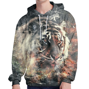 Sweat-shirts surdimensionnés à sublimation tendance pour hommes, imprimés sur mesure, élégants, à manches longues, décontractés, vêtements de sport, automne, écologiques - Product Image 2