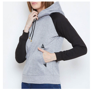 Sudaderas con Capucha de Invierno para Mujer, Tejidas, Casuales, Personalizadas al por Mayor, con Logotipo Frontal, Transpirables, 100% Algodón, Precio Bajo - Product Image 3
