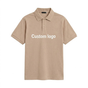 เสื้อโปโลชายคุณภาพสูง ผ้าฝ้ายแท้ สกรีนโลโก้ได้ ระบายอากาศ แห้งเร็ว แขนสั้น - Product Image 1