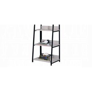 Wendral 16\" <b>Wide</b> <b>Bookshelf</b> with Natural and Black Finish Natural and Black Finish 16"W <b>Bookshelf</b> - Product Image 4