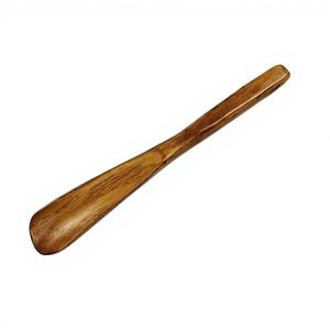Handcrafted Acacia Wood <b>Shoe</b> Horn Lifter with Long Curved Handle Superior Quality Unique Design Hot Sell - Product Image 1