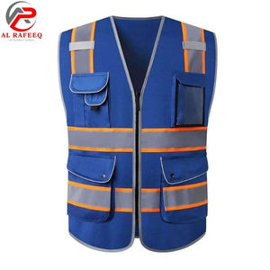 Chaleco de Seguridad Reflectante de Alta Visibilidad a Precio Mayorista, Chaleco de Trabajo de Alta Visibilidad, Fabricante OEM Personalizado 2026, Corte Ajustado - Product Image 1
