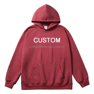 Sudadera con capucha de diseñador para hombre y mujer, sudadera holgada informal en blanco de Color sólido, sudaderas con capucha con logotipo impreso personalizado a la venta - Product Image 3