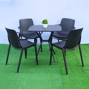 Commercial Plastic <b>Chairs</b> for Indoor and <b>Outdoor</b> Use with Durable Frame and Easy Maintenance Surface - Product Image 6