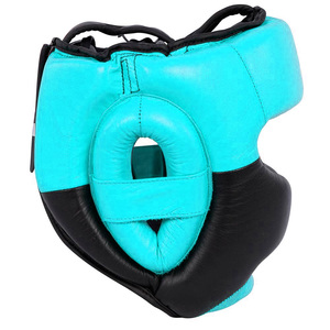 Casque de boxe intégral personnalisé, logo personnalisé réglable, PU/EVA/Cuir, durable, respectueux de l'environnement, protection pour Muay Thai MMA Sparring - Product Image 2