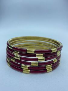<b>Resin</b> Brass Bangles Women Fashion Bracelet Gold Plated Brass Jewelry Handmade Bangles Luxury Bracelet Wholesale Jewelry Custom - Product Image 2
