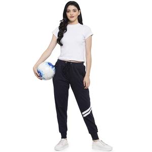 Pantalon sarouel cargo de jogging en coton personnalisé OEM pour femmes pantalon de survêtement d'hiver multicolore logo décontracté disponible prix de gros - Product Image 3