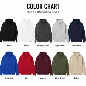 เสื้อฮู้ดบล็อกสีดำและสีน้ำตาลสำหรับผู้ชาย Urban Division พร้อมแผ่นโลโก้ที่แขนซ้าย - Product Image 4