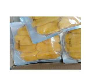 Tranches de mangue jaune douces séchées sans sucre et pomme Longan 500g Pack de sac à fermeture éclair avec logo personnalisé du Vietnam pour l'exportation de nourriture - Product Image 3
