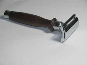 Premium Wood Shaving <b>Razor</b> for <b>Men</b> Single Blade Stainless Steel Handle for Clean and Gentle Wet Shave Traditional Safety <b>Razor</b> - Product Image 3