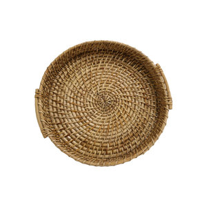 ถาดหวายสานจัดเก็บของตกแต่งบ้าน - Product Image 5