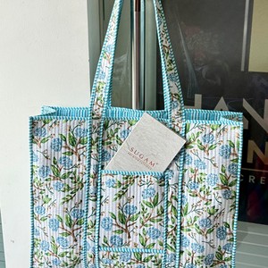 Floral Pattern Non-Woven Fabric Tote <b>Bag</b> Open Top Fashion Shopping <b>Bag</b> for Women All Seasons - Product Image 5