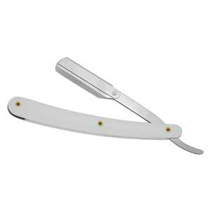 Professional Swing Lock Straight Barber <b>Razor</b> <b>Single</b> <b>Blade</b> Stainless Steel Shaving <b>Razor</b> for Men Custom Plastic Handle Straight - Product Image 1