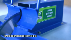 เครื่องจักรสำหรับจัดเรียงขนาดแท่งไม้ไผ่  งานหนัก ความแม่นยำสูง สำหรับการแปรรูปไม้ไผ่ ใช้สำหรับตกแต่งแท่งธูป ให้ขนาดสม่ำเสมอ - Product Image 3