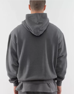 Sudaderas con capucha para hombre al por mayor, baratas, lisas, con logotipo personalizado, de forro polar, para invierno, de alta calidad, a bajo precio, para uso casual. - Product Image 6