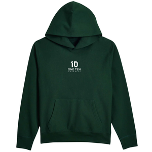 Sudadera con Capucha de Felpa para Hombre, Corte Holgado, Color Verde Bosque, Suave y Cálida, Estilo Casual, Manga Larga, Comodidad Premium - Product Image 1