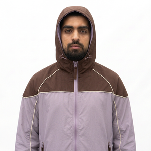 Chándal Reversible con Capucha para Hombre, Ecológico, con Bloques de Color, Cremallera Completa, Bolsillos Laterales, Corte Regular, Ropa Casual de Invierno, 100% - Product Image 3