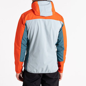 <b>Mens</b> Color Block Windbreaker <b>Jacket</b> <b>Lightweight</b> Hooded <b>Jacket</b> Jogging Set Outdoor Running Sportswear Custom OEM Activewear - Product Image 2