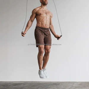 Pantalones cortos de baloncesto ligeros para deportes al aire libre con cordón de verano, pantalones cortos de algodón para hombre al por mayor - Product Image 4