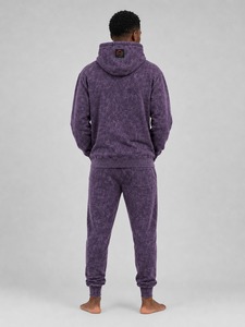 Fashion Acid Wash Tracksuit Relaxed Fit Hoodie with Ribbed Men Joggers Vintage Inspired Athletic Wear Set Outwear Top - Product Image 6