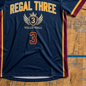 เสื้อวอลเลย์บอล OEM แบบซับลิเมชั่น แขนสั้น คอวี ชุดทีมฟุตบอล เสื้อเจอร์ซีย์สำหรับทุกเพศ ผลิตจากโพลีเอสเตอร์ 100% เสื้อฟุตบอล - Product Image 5